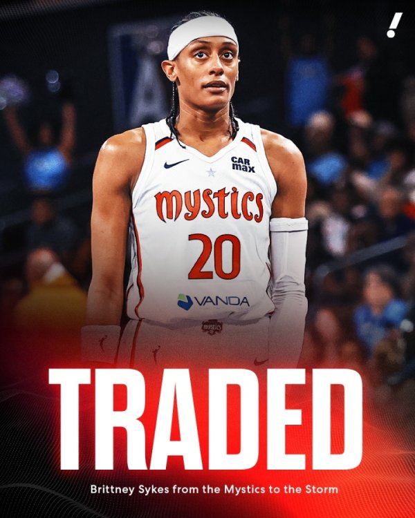 🚨WNBA重磅交易：神秘人将头号积分  手赛克斯交易至风暴！