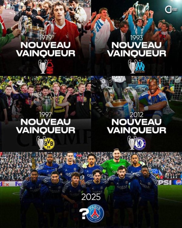 新王登基or打破规律？慕尼黑此前4次欧冠总决赛  诞生4个新